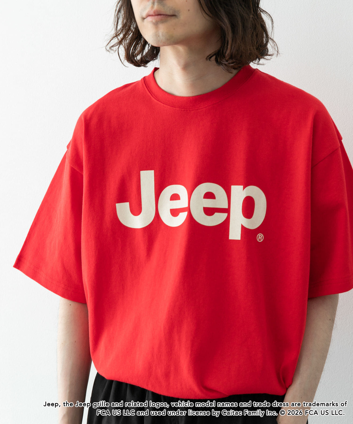 Sonny Label 「JEEP ロゴショートスリーブTシャツ」|Tシャツ・カットソー|