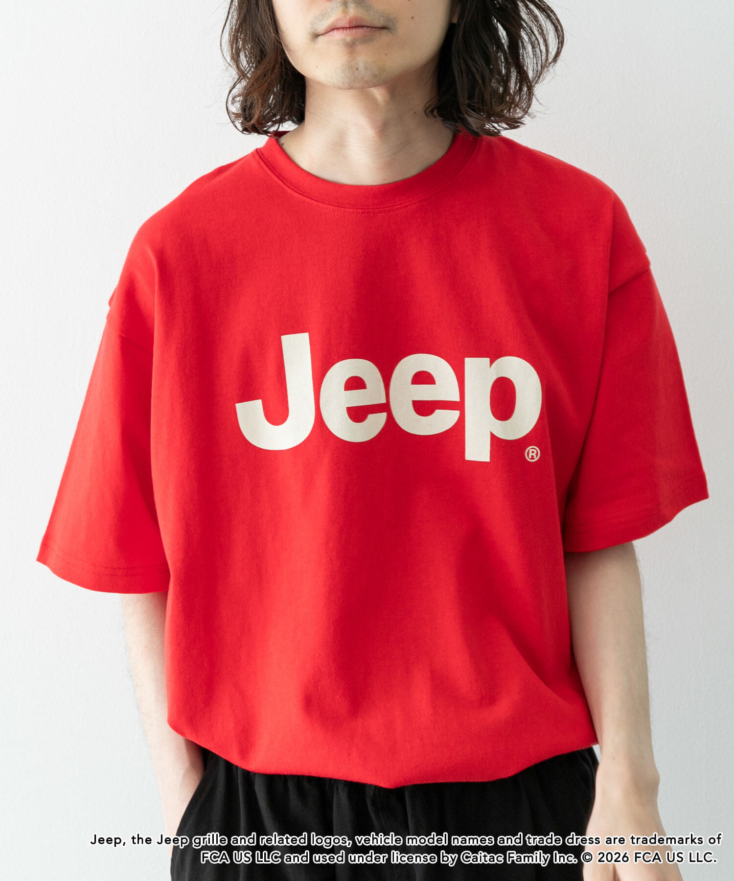 Sonny Label 「JEEP ロゴショートスリーブTシャツ」|Tシャツ・カットソー|