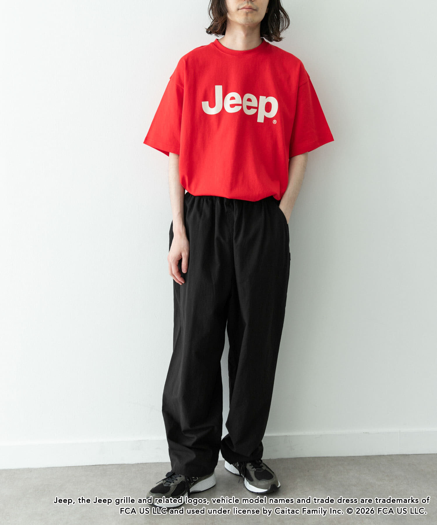 Sonny Label 「JEEP ロゴショートスリーブTシャツ」|Tシャツ・カットソー|