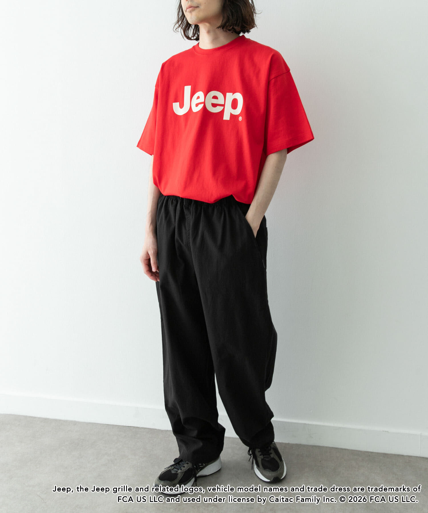 Sonny Label 「JEEP ロゴショートスリーブTシャツ」|Tシャツ・カットソー|