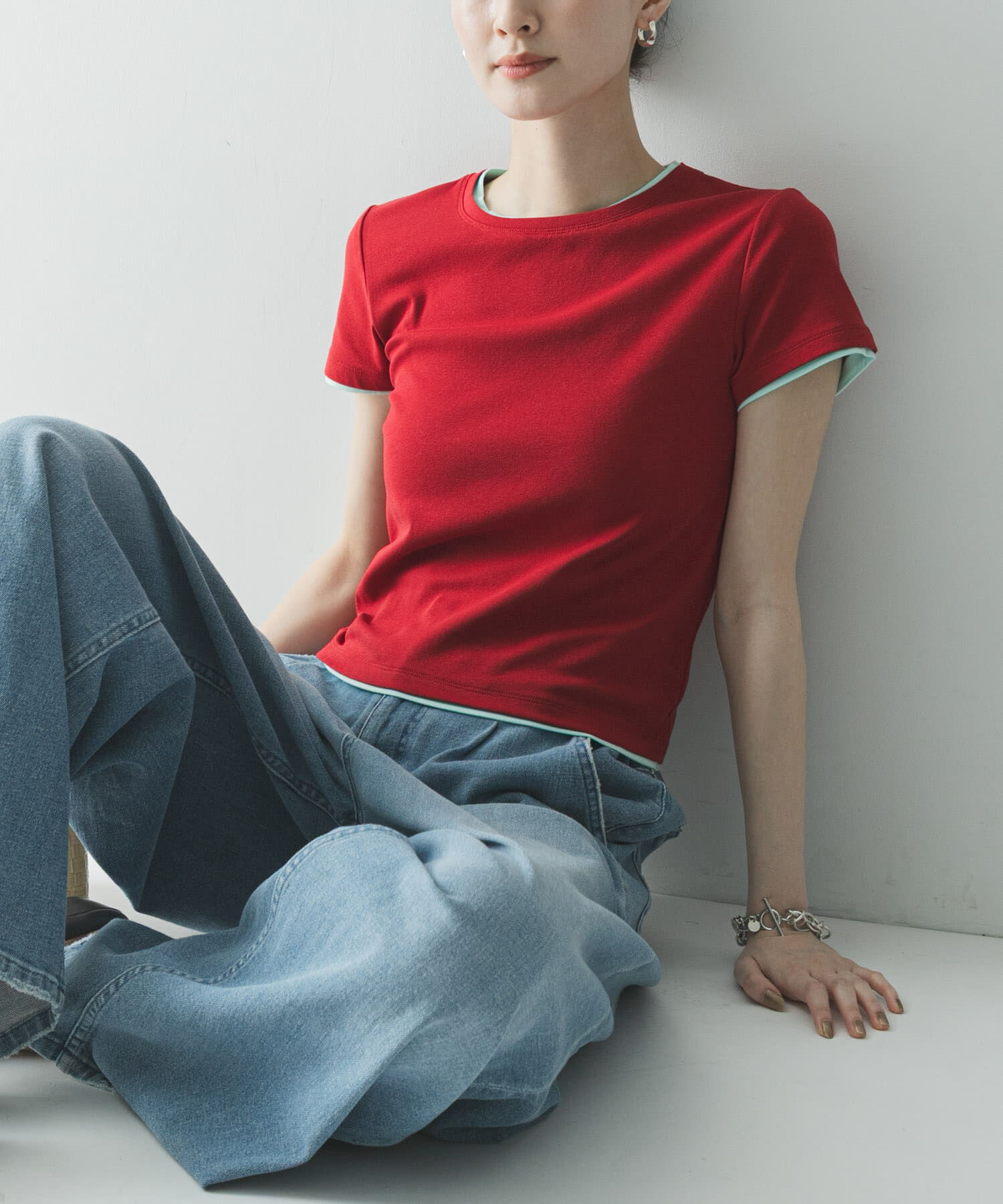 URBAN RESEARCH「レイヤードライクTシャツ」|Tシャツ・カットソー|