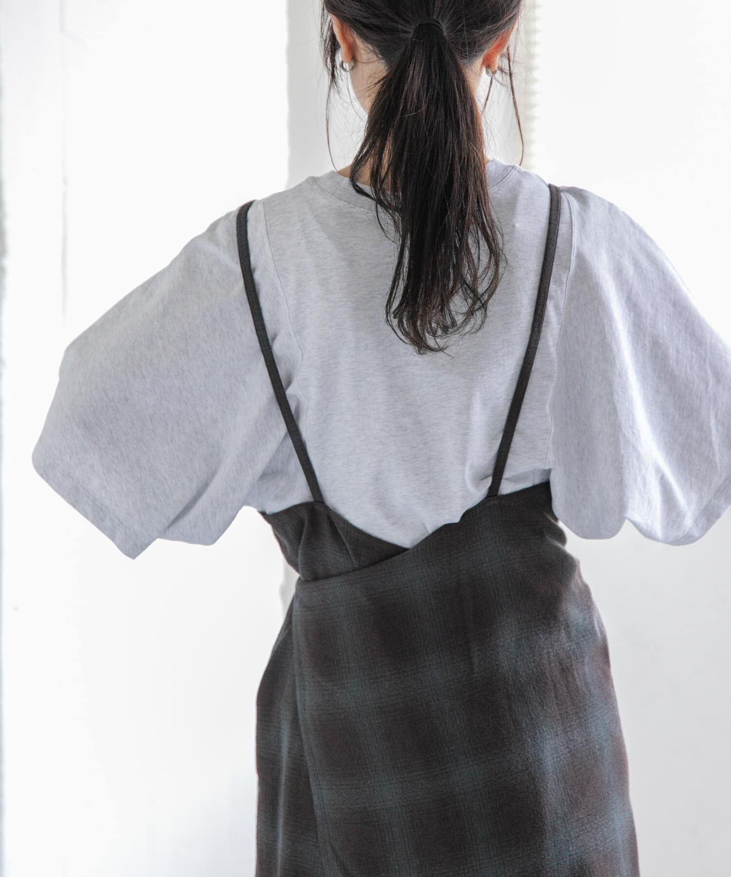 URBAN RESEARCH DOORS「FORK&SPOON　ソリッドスリーブTシャツ」|Tシャツ・カットソー|