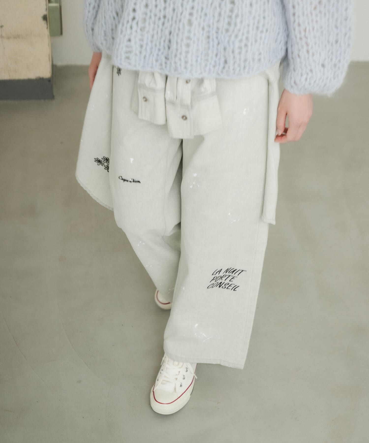 URBAN RESEARCH「『別注』PICCADILLY&times;URBAN RESEARCH　刺繍デニムパンツ」|デニム|