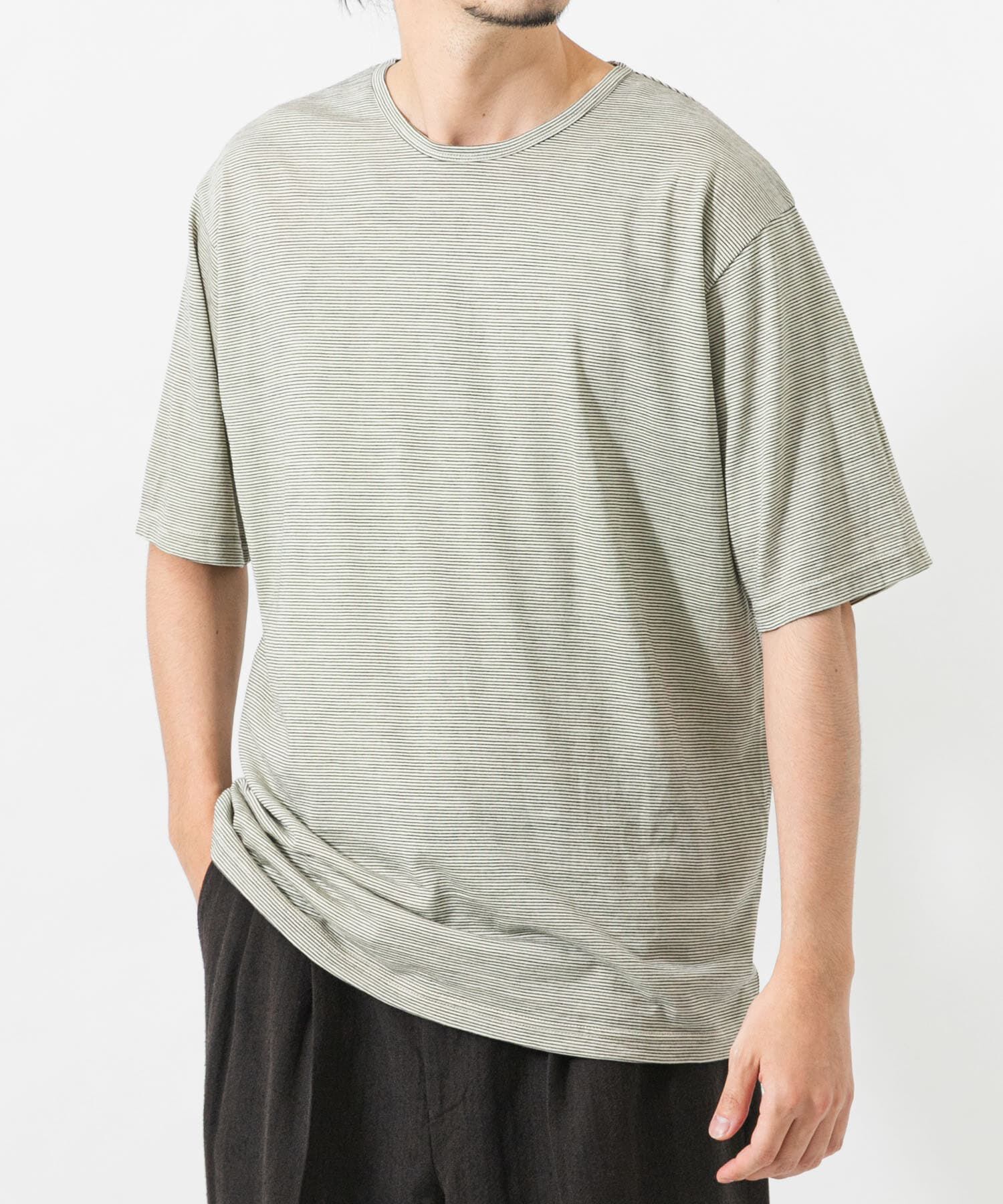 URBAN RESEARCH「new basic　WASHABLE MERINO WOOL T-SHIRTS」|Tシャツ・カットソー|