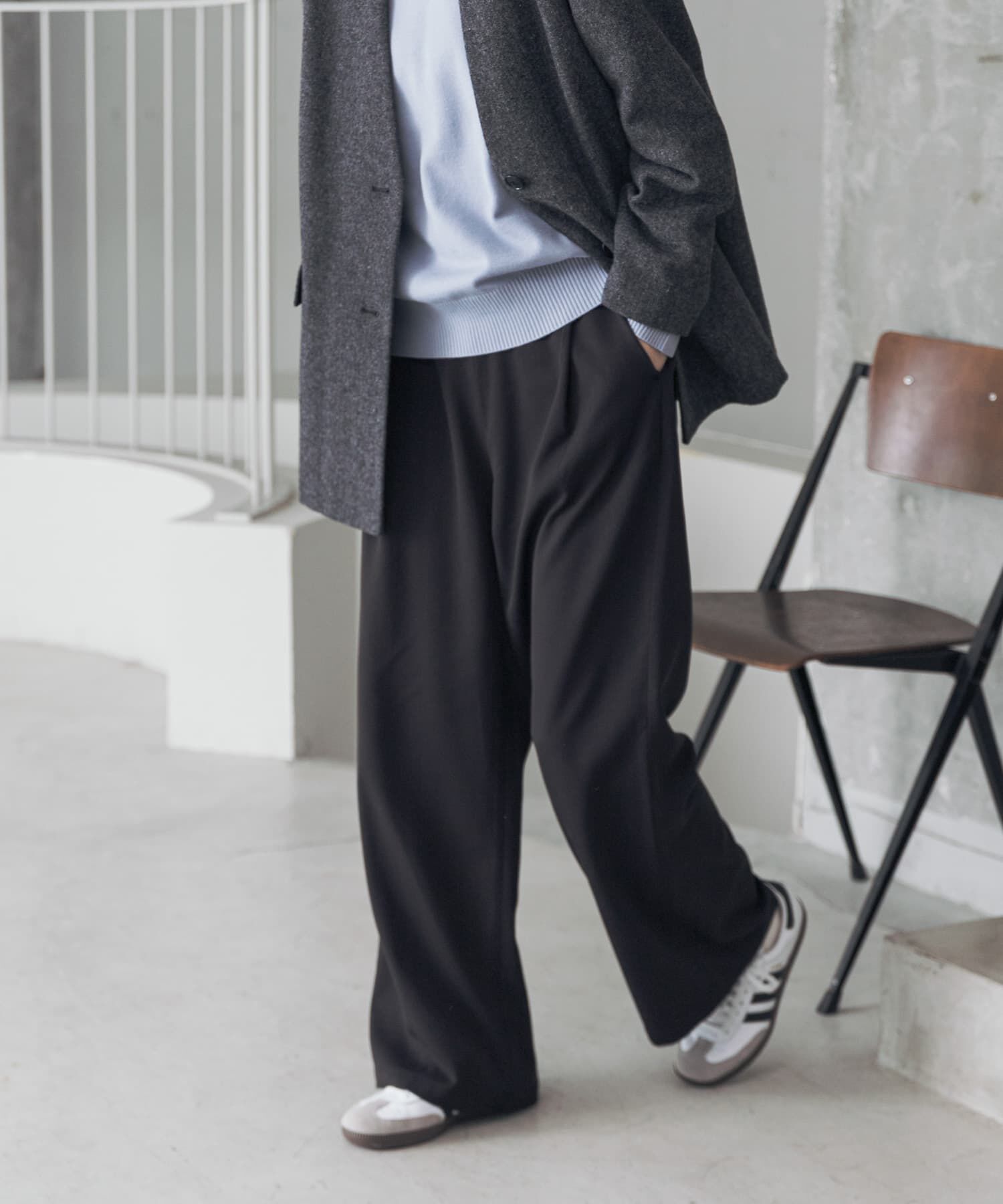 URBAN RESEARCH DOORS「『UR TECH』完声フロントタックイージーパンツ」|その他|