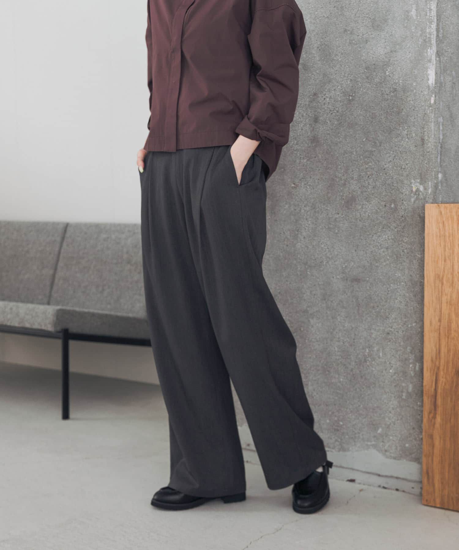 URBAN RESEARCH DOORS「『UR TECH』完声フロントタックイージーパンツ」|その他|
