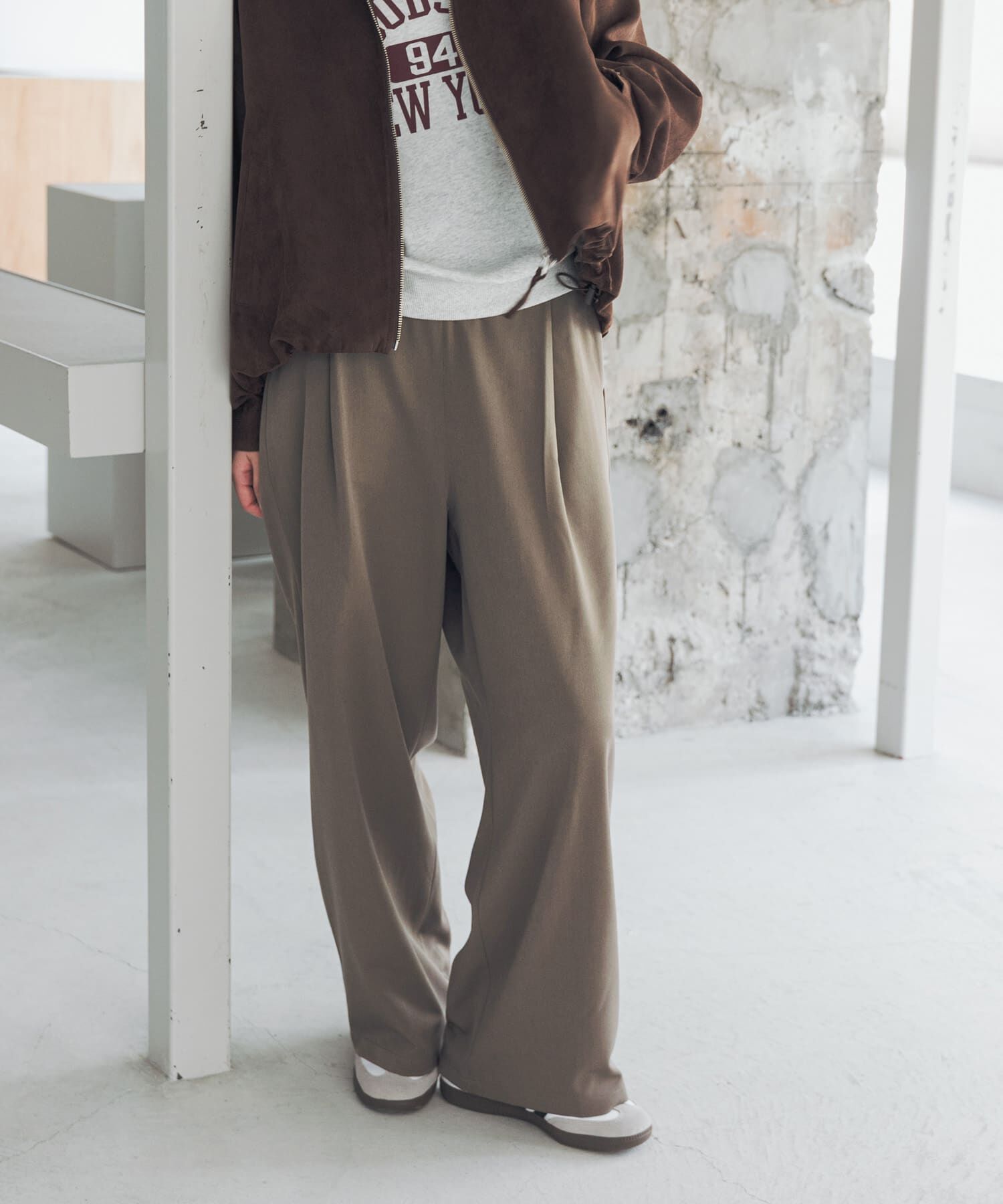 URBAN RESEARCH DOORS「『UR TECH』完声フロントタックイージーパンツ」|その他|