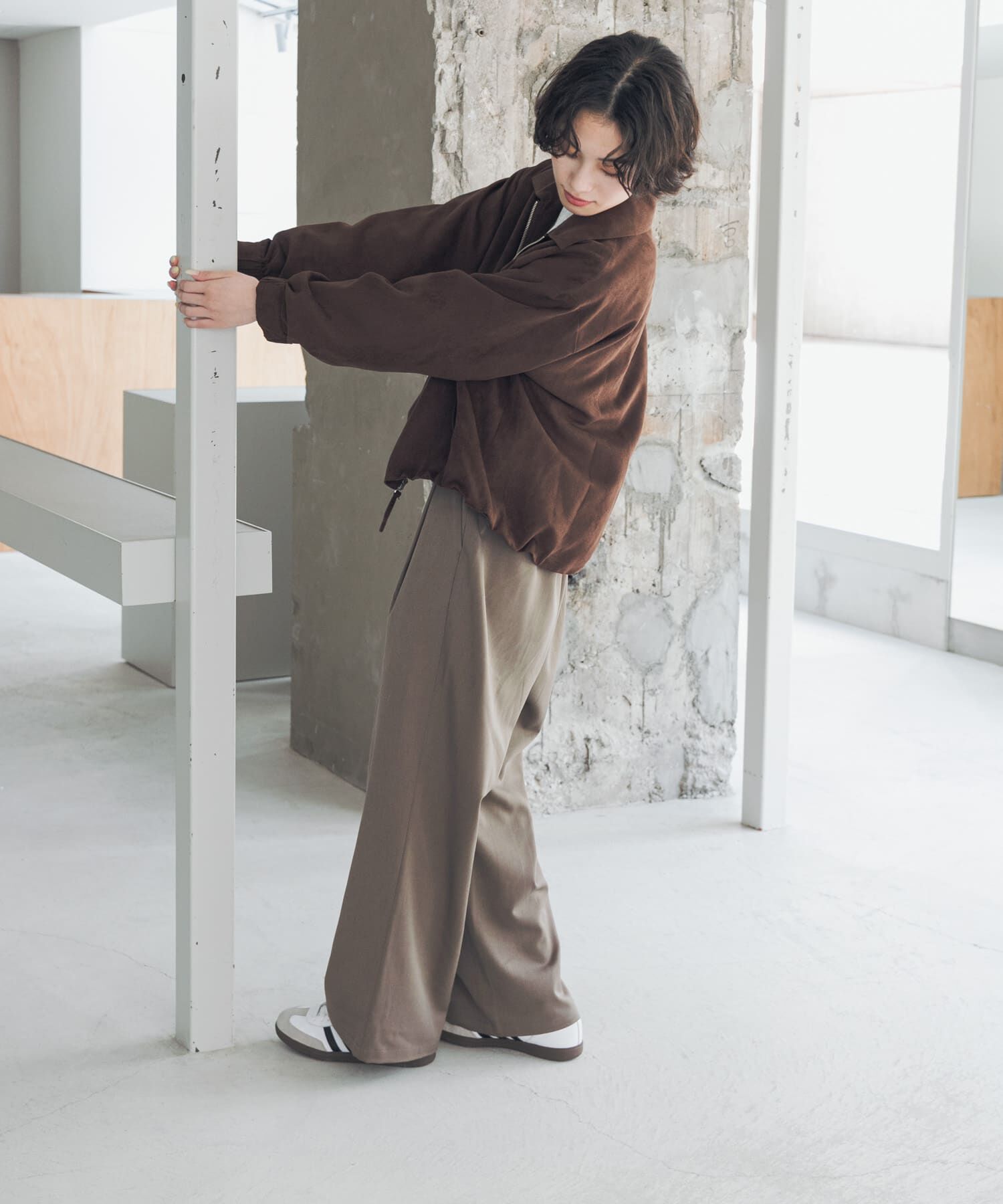 URBAN RESEARCH DOORS「『UR TECH』完声フロントタックイージーパンツ」|その他|