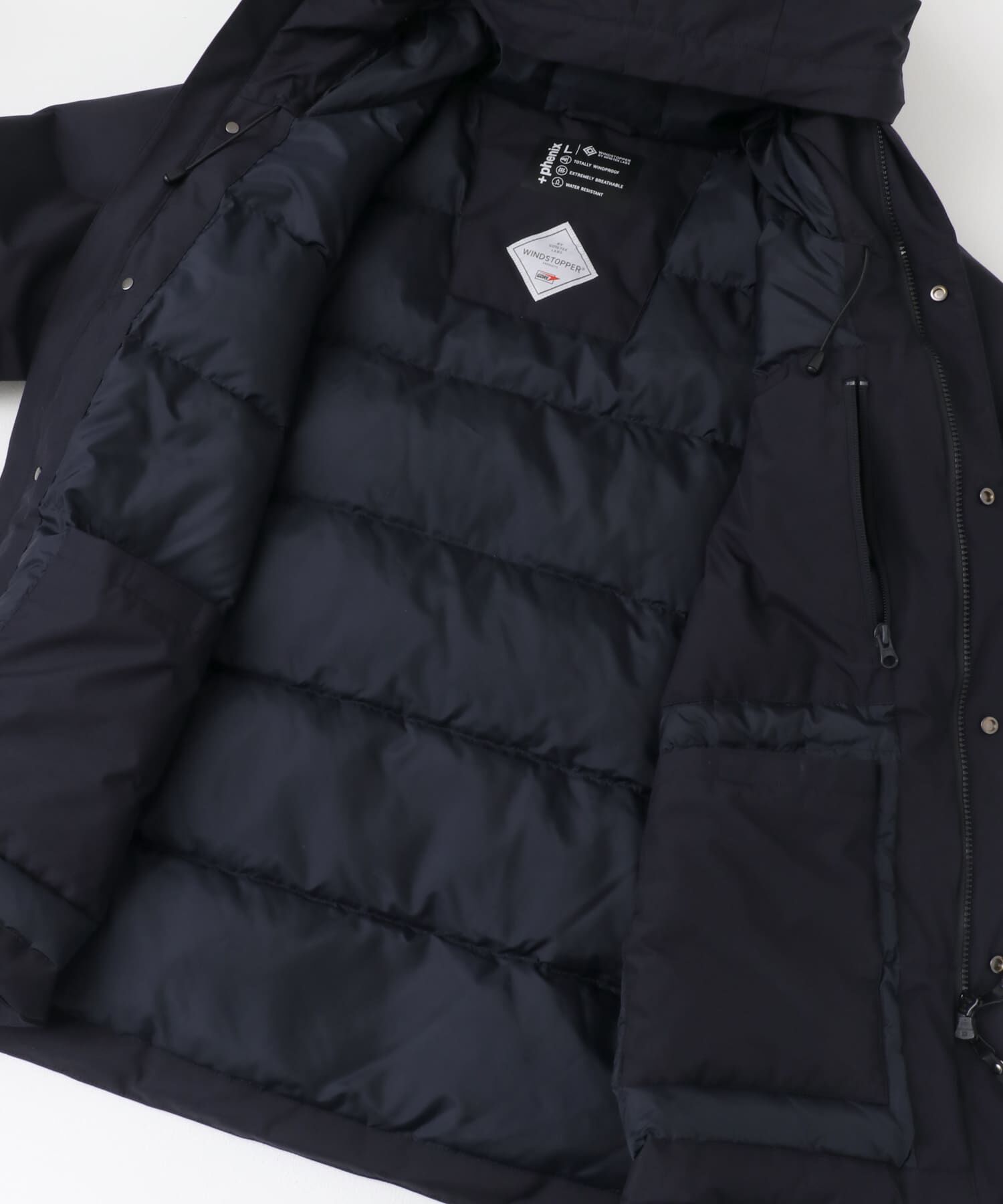 URBAN RESEARCH ROSSO「『別注』+phenix　WINDSTOPPER by GORE-TEX LABS ダウンジャケット」|ダウン|