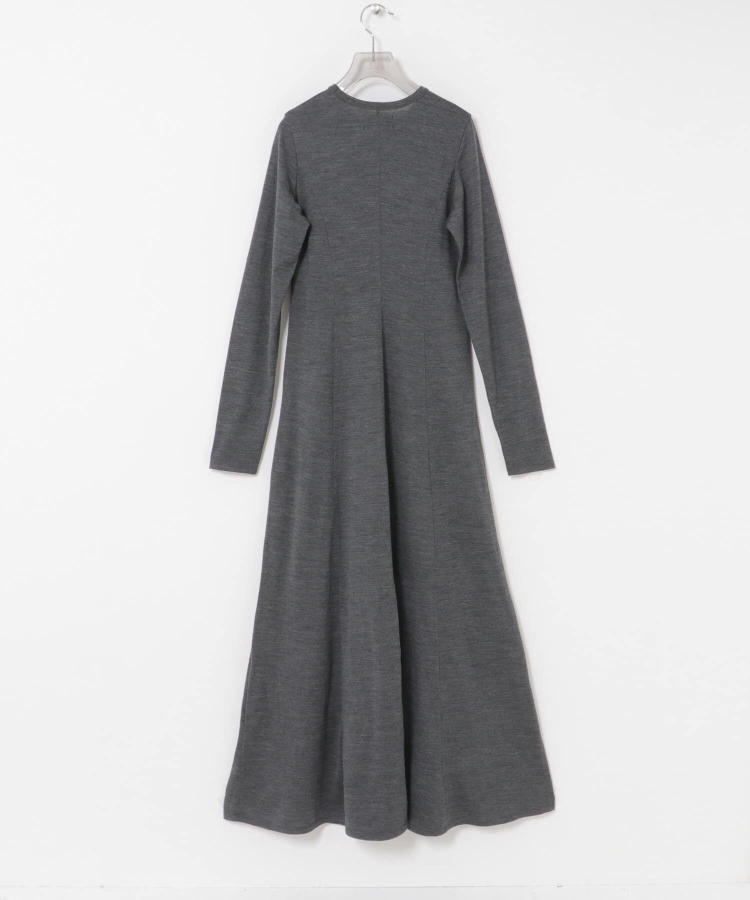 URBAN RESEARCH「new basic　WASHABLE WOOL LONG-SLEEVE ONE-PIECE」|ワンピース|
