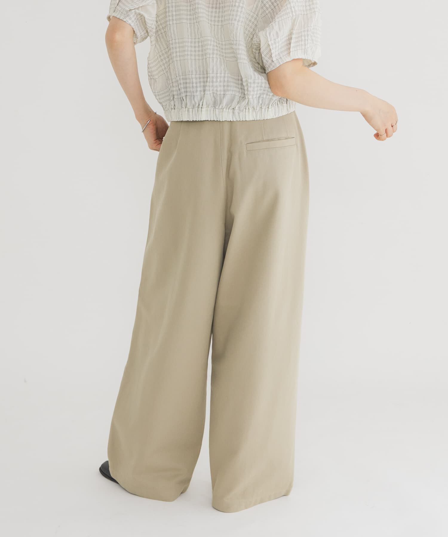  「タックWIDEパンツ」|その他|