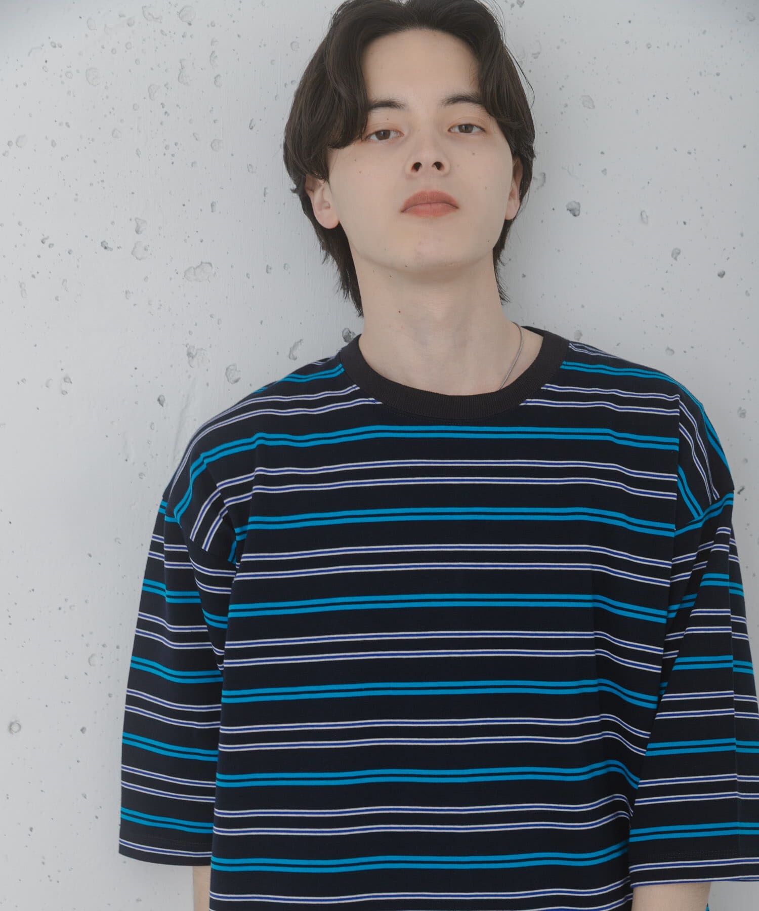 SENSE OF PLACE by URBAN RESEARCH「『ユニセックス』ボーダーエクストラルーズTシャツ」|Tシャツ・カットソー|