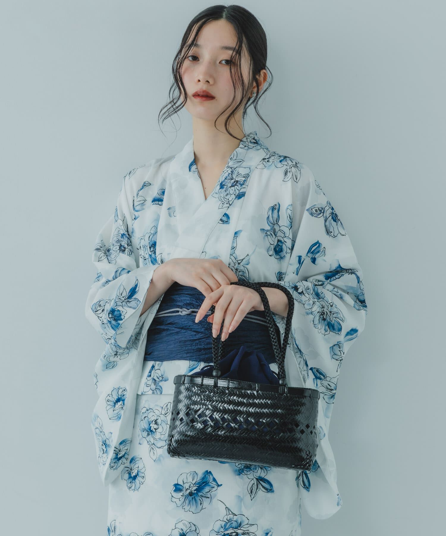 SENSE OF PLACE by URBAN RESEARCH「『WEB/一部店舗限定』『接触冷感/速乾』ワンピース浴衣4点セットB」|その他|