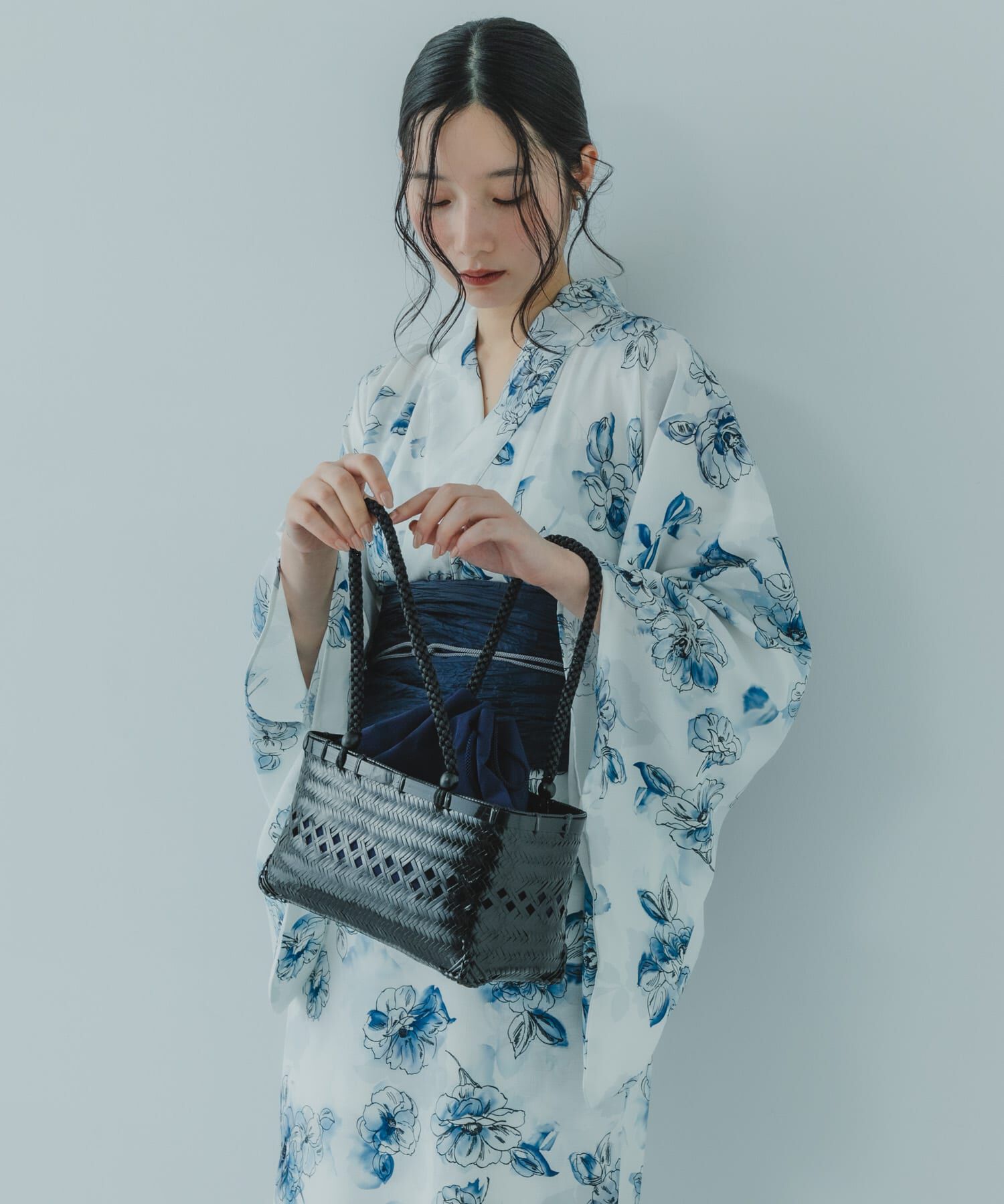 SENSE OF PLACE by URBAN RESEARCH「『WEB/一部店舗限定』『接触冷感/速乾』ワンピース浴衣4点セットB」|その他|