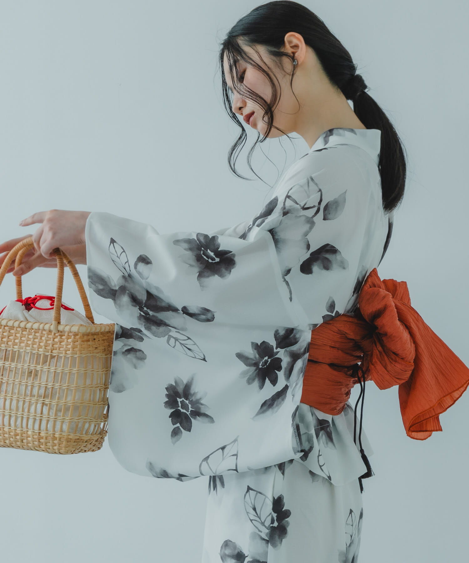 SENSE OF PLACE by URBAN RESEARCH「『WEB/一部店舗限定』『接触冷感/速乾』ワンピース浴衣4点セットB」|その他|その他4