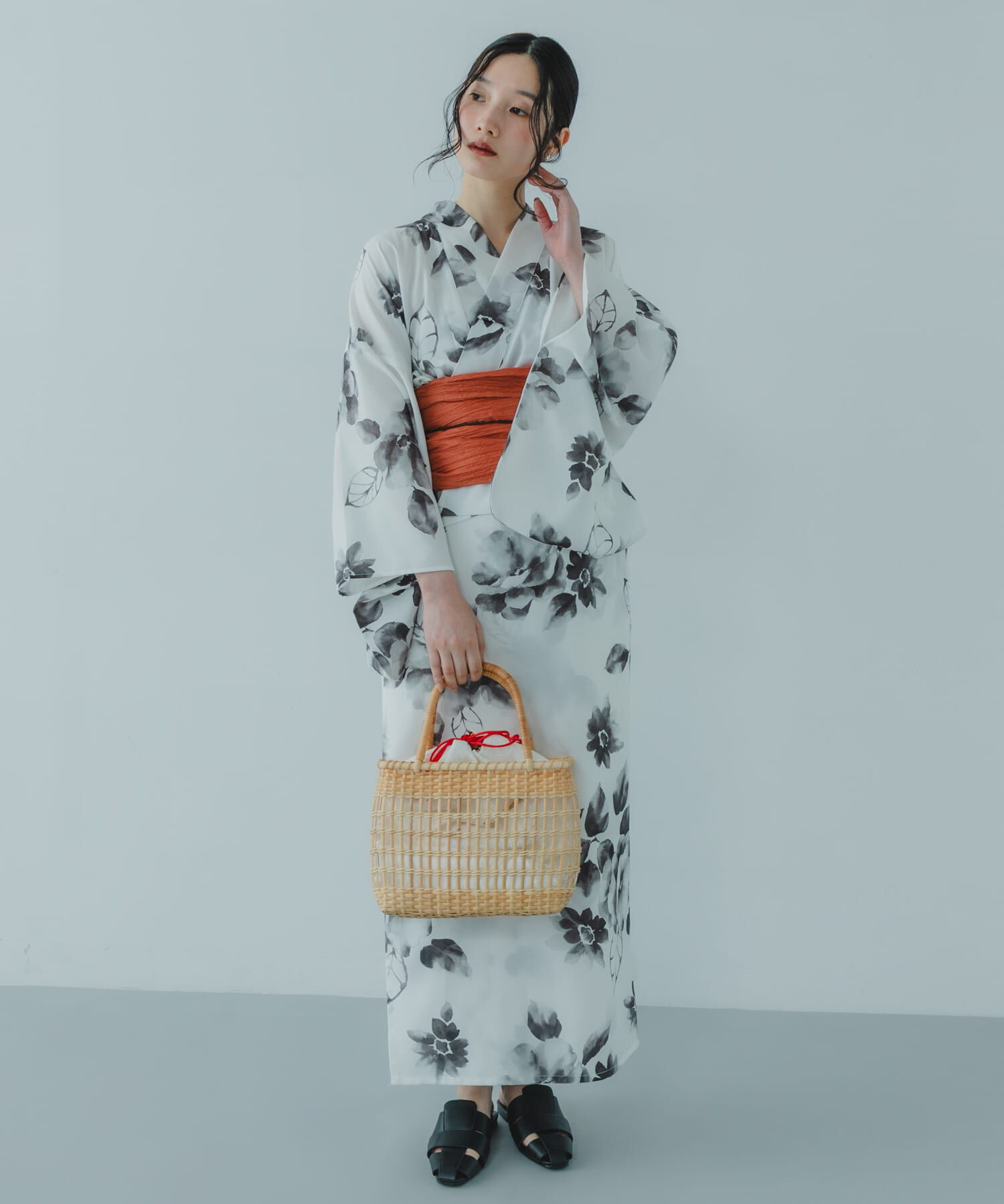 SENSE OF PLACE by URBAN RESEARCH「『WEB/一部店舗限定』『接触冷感/速乾』ワンピース浴衣4点セットB」|その他|