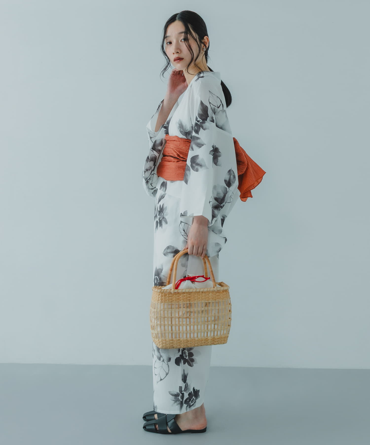 SENSE OF PLACE by URBAN RESEARCH「『WEB/一部店舗限定』『接触冷感/速乾』ワンピース浴衣4点セットB」|その他|