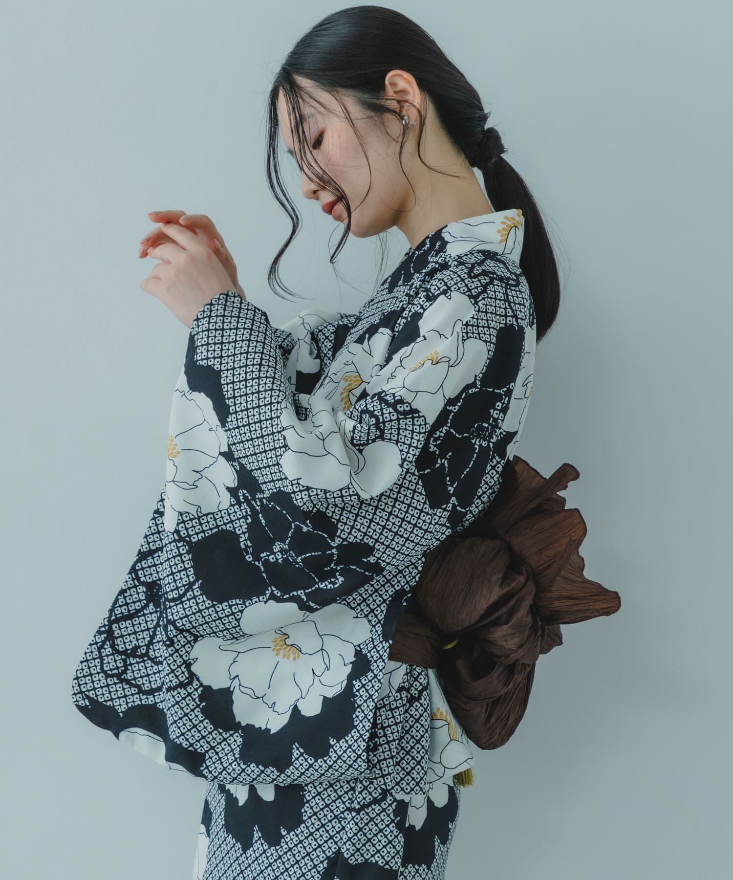 SENSE OF PLACE by URBAN RESEARCH「『WEB/一部店舗限定』『接触冷感/速乾』ワンピース浴衣4点セットA」|その他|