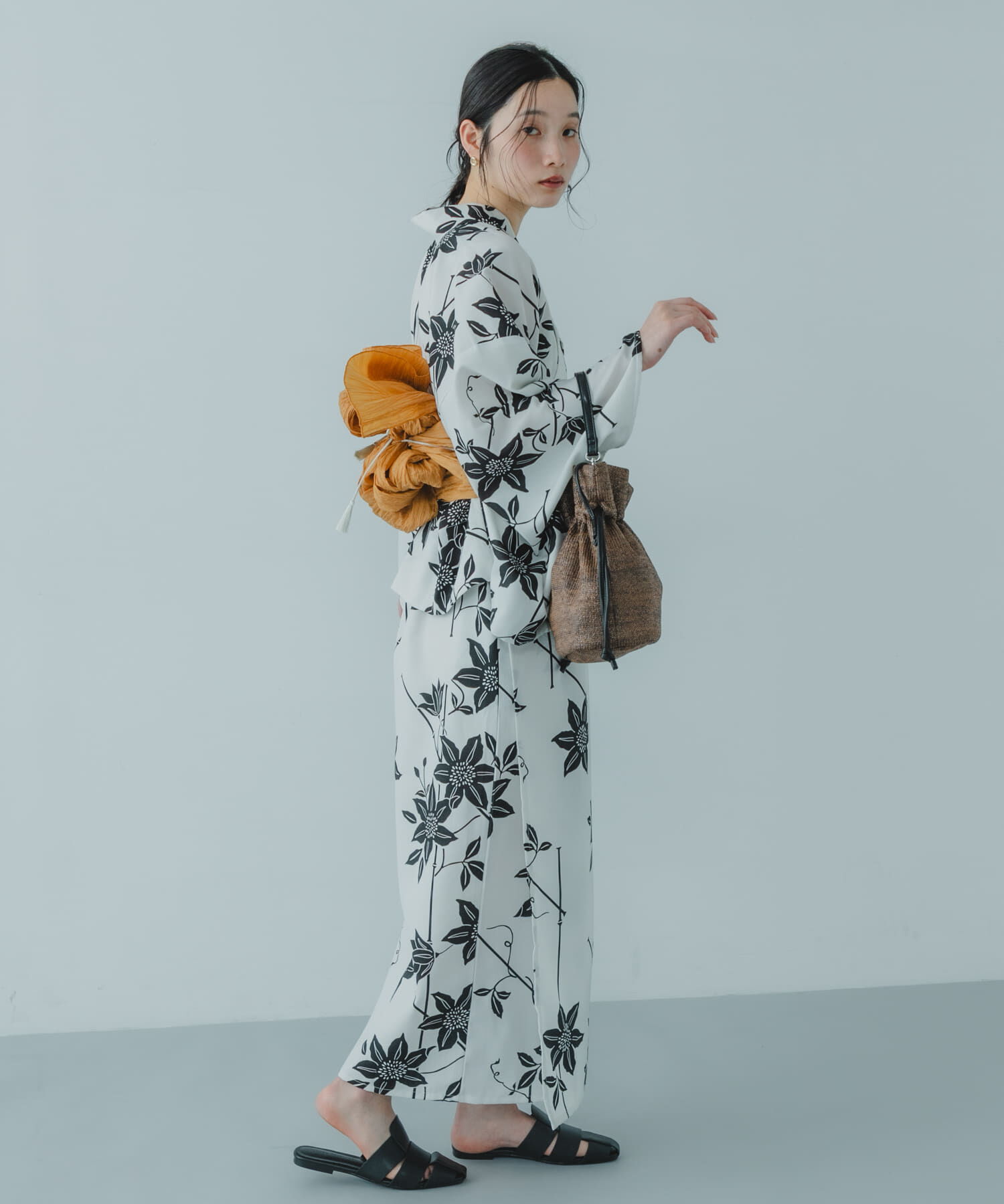 SENSE OF PLACE by URBAN RESEARCH「『WEB/一部店舗限定』『接触冷感/速乾』ワンピース浴衣4点セットA」|その他|