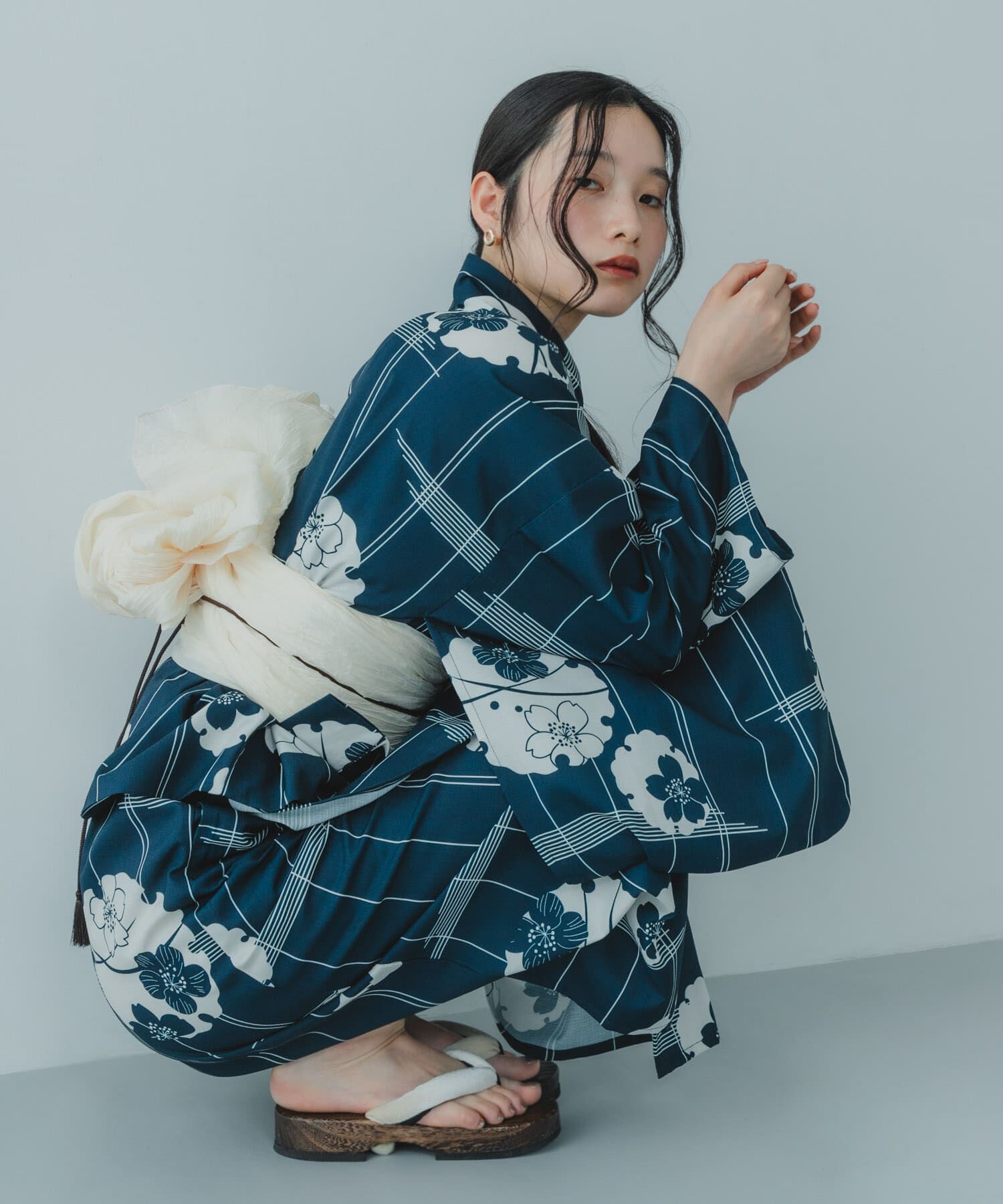 SENSE OF PLACE by URBAN RESEARCH「『WEB/一部店舗限定』『接触冷感/速乾』ワンピース浴衣4点セットA」|その他|