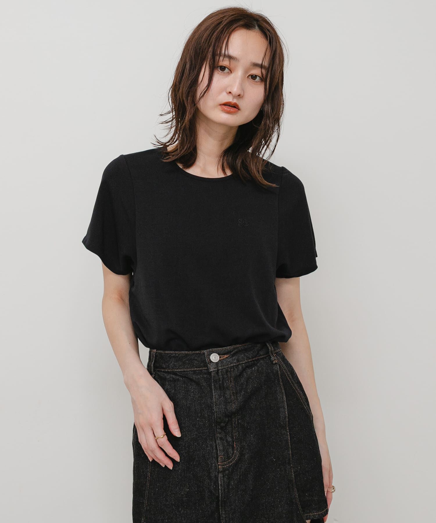 SENSE OF PLACE by URBAN RESEARCH「汗ジミ防止コクーンスリーブクルーネックTシャツ」|Tシャツ・カットソー|