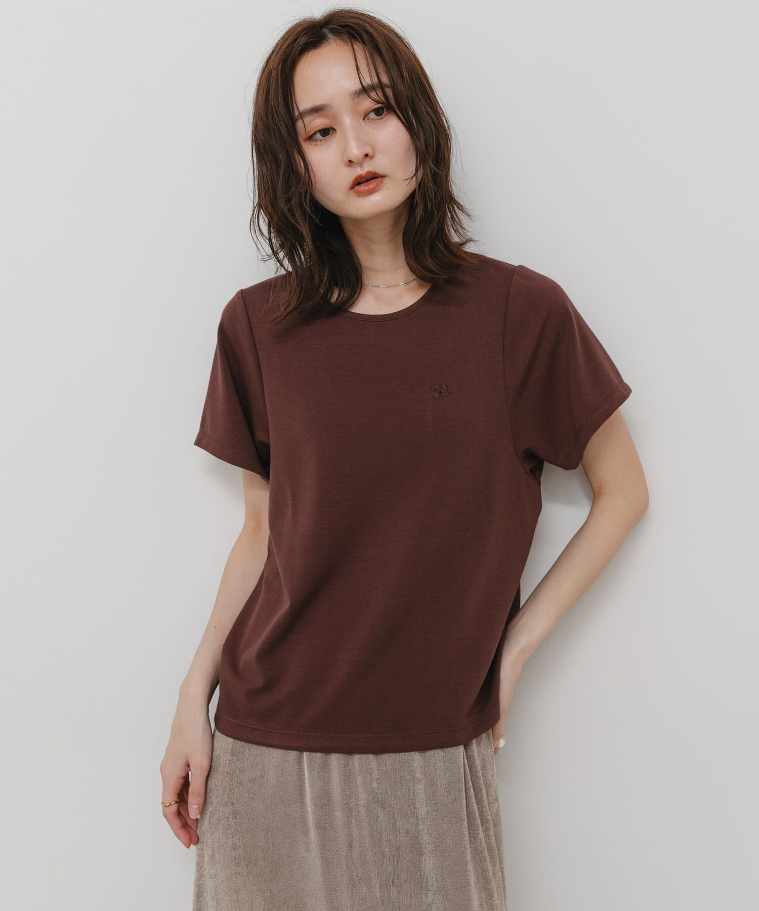 SENSE OF PLACE by URBAN RESEARCH「汗ジミ防止コクーンスリーブクルーネックTシャツ」|Tシャツ・カットソー|