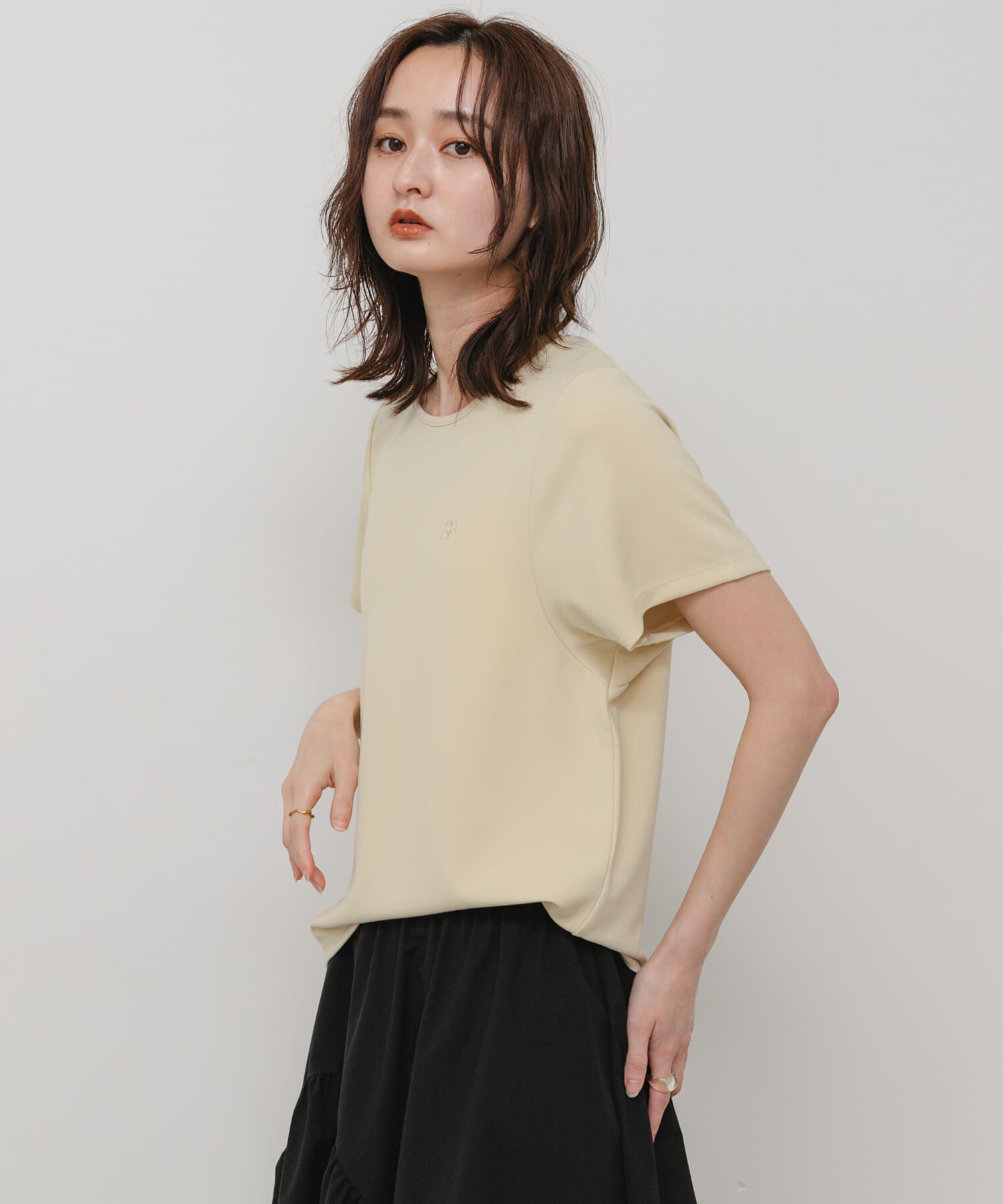 SENSE OF PLACE by URBAN RESEARCH「汗ジミ防止コクーンスリーブクルーネックTシャツ」|Tシャツ・カットソー|
