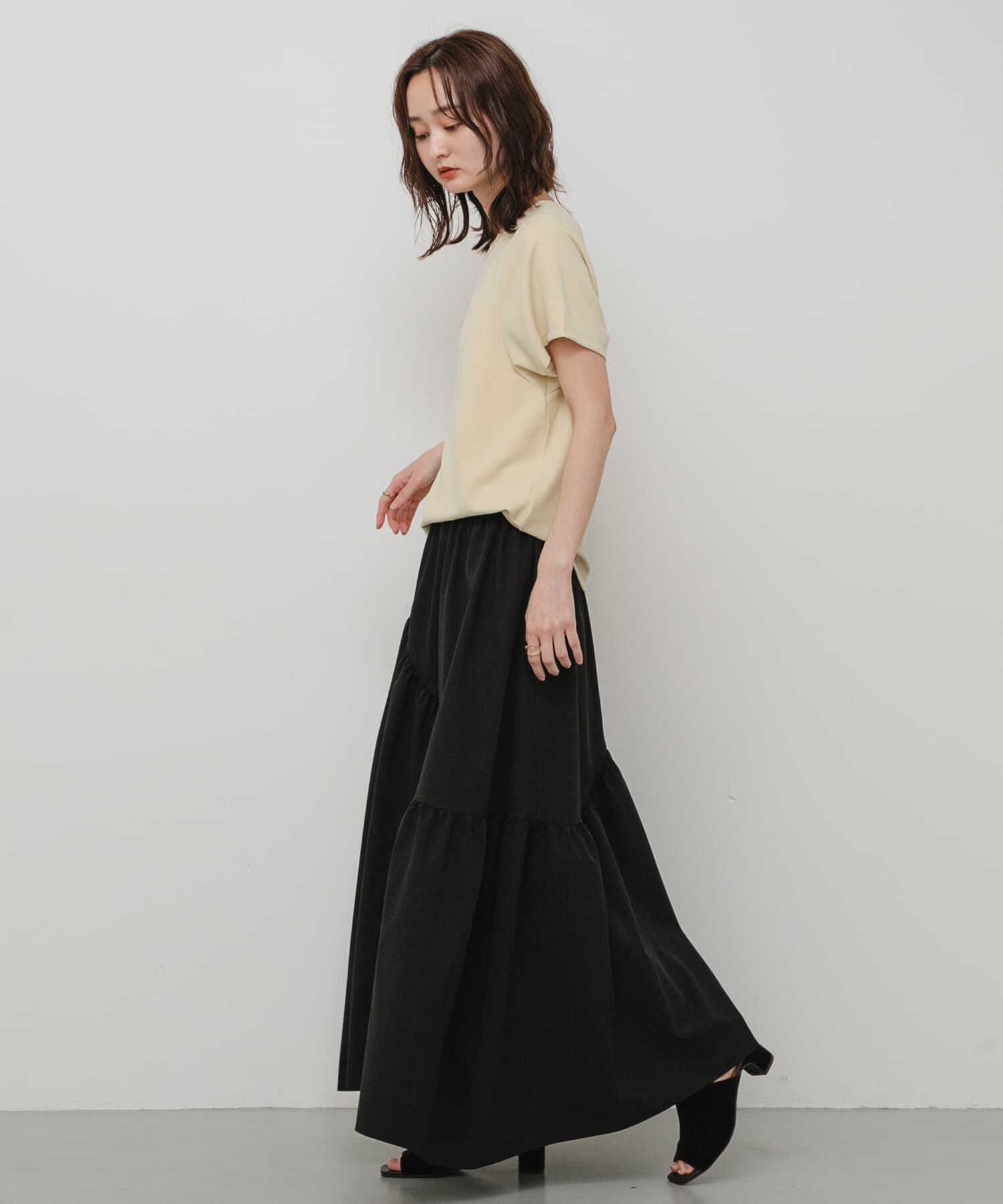 SENSE OF PLACE by URBAN RESEARCH「汗ジミ防止コクーンスリーブクルーネックTシャツ」|Tシャツ・カットソー|