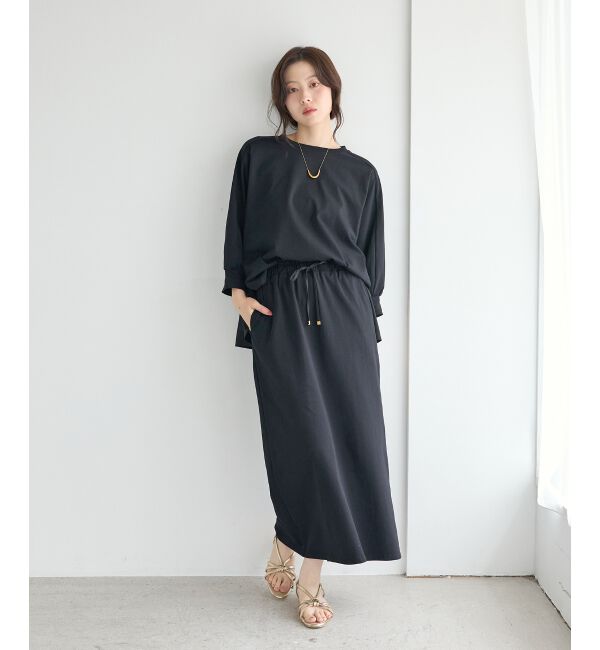  「MVS天竺布帛ドッキングプル&times;スカートセット」|ワンピース|