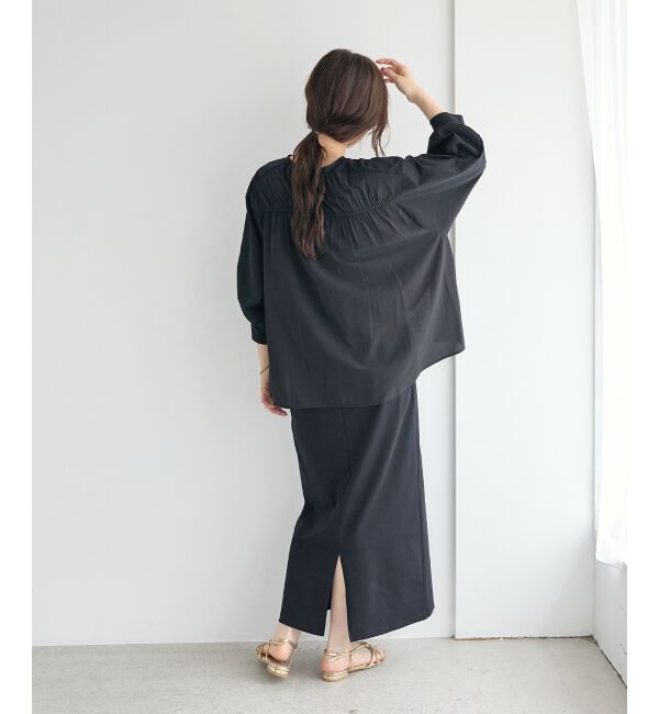  「MVS天竺布帛ドッキングプル&times;スカートセット」|ワンピース|