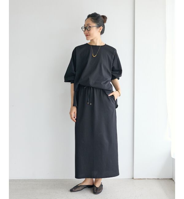  「MVS天竺布帛ドッキングプル&times;スカートセット」|ワンピース|