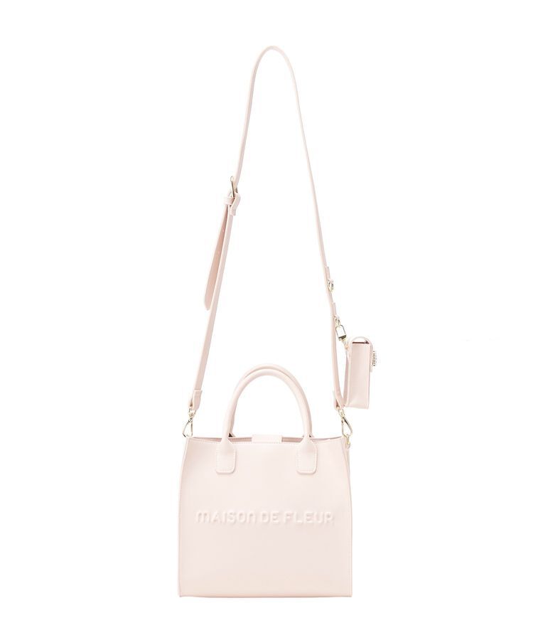 Maison de FLEUR「【2Way】マルチケース付き2Wayショルダーバッグ」|ハンドバッグ|