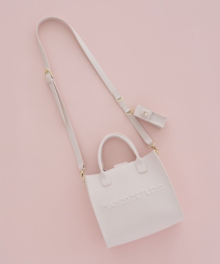 Maison de FLEUR「【2Way】マルチケース付き2Wayショルダーバッグ」|ハンドバッグ|