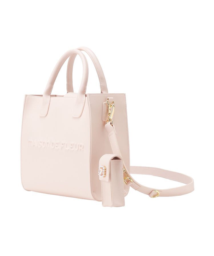 Maison de FLEUR「【2Way】マルチケース付き2Wayショルダーバッグ」|ハンドバッグ|
