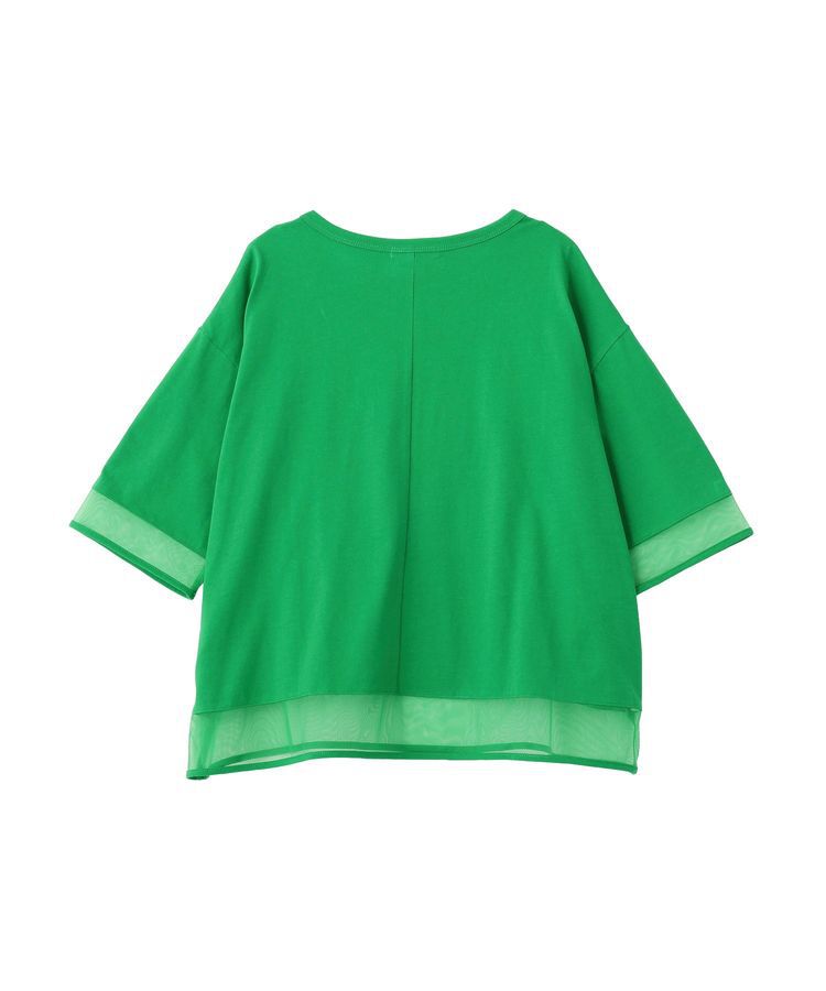 Green Parks「【適ON】遮熱チュールドッキングプルオーバー」|Tシャツ・カットソー|
