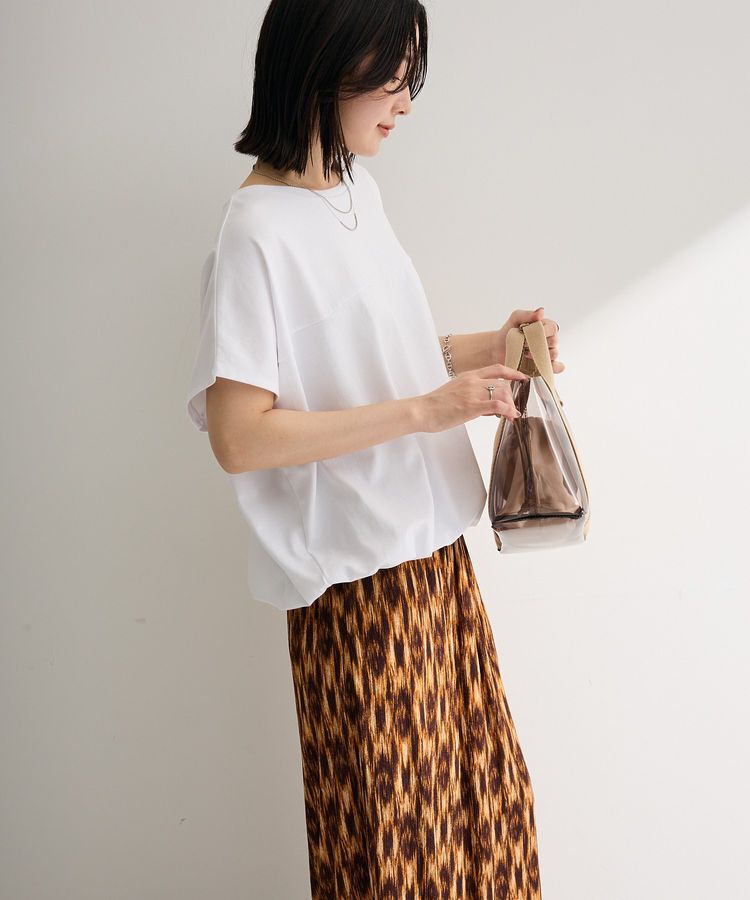Green Parks「【適ON】超冷感ドロストフレンチプルオーバー」|Tシャツ・カットソー|