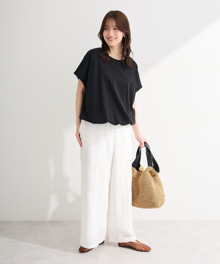 Green Parks「【適ON】超冷感ドロストフレンチプルオーバー」|Tシャツ・カットソー|