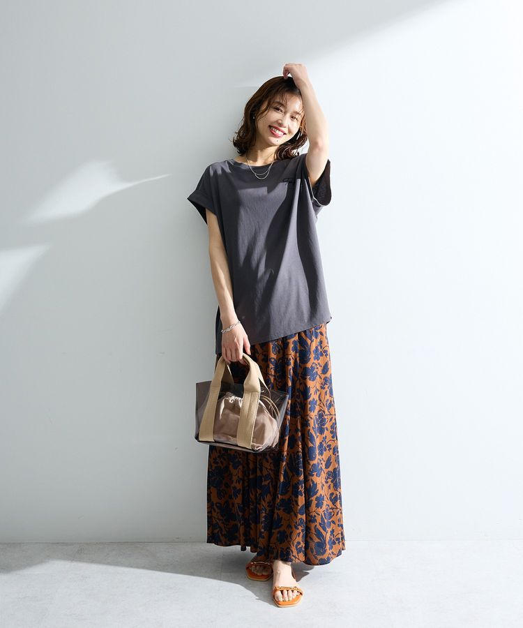 Green Parks「【適ON】汗染み防止フレンチロゴTシャツ」|Tシャツ・カットソー|