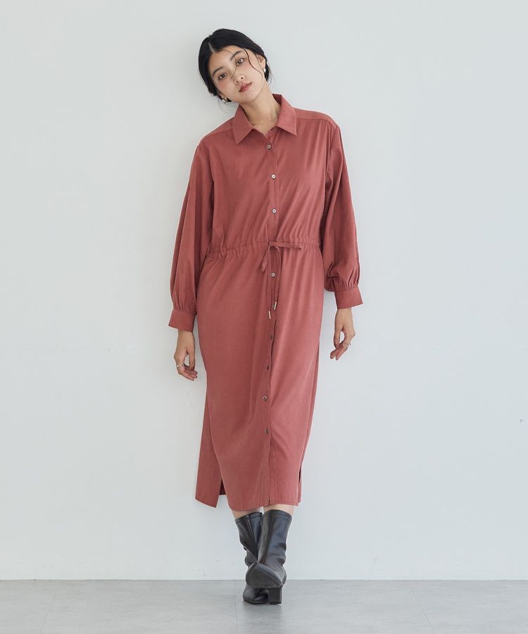YECCA VECCA「【UVカット】2way袖バルーンワンピース」|ワンピース|