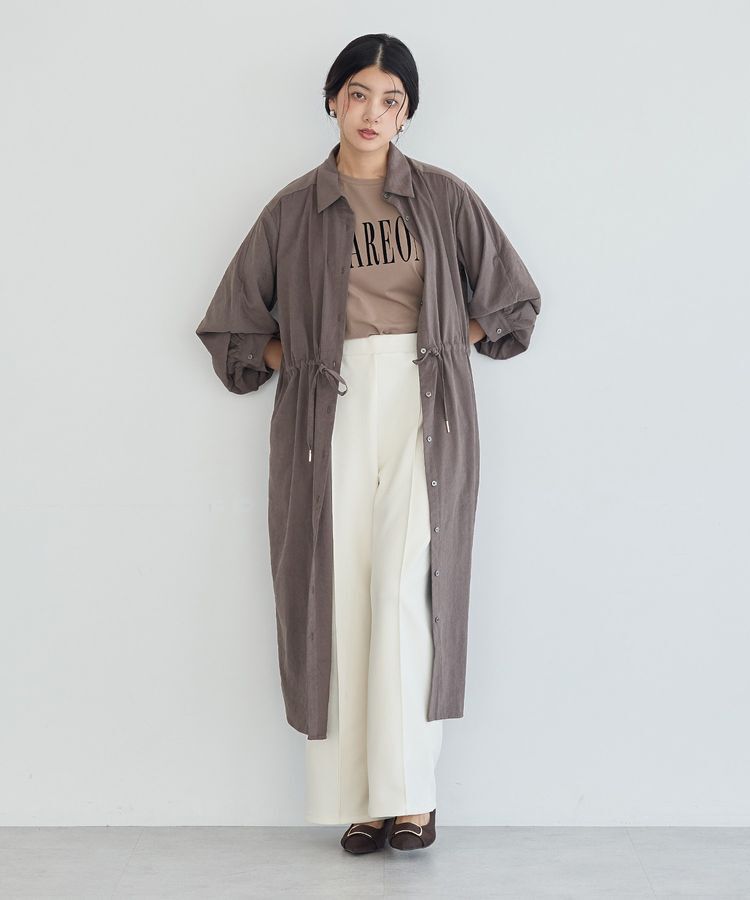 YECCA VECCA「【UVカット】2way袖バルーンワンピース」|ワンピース|