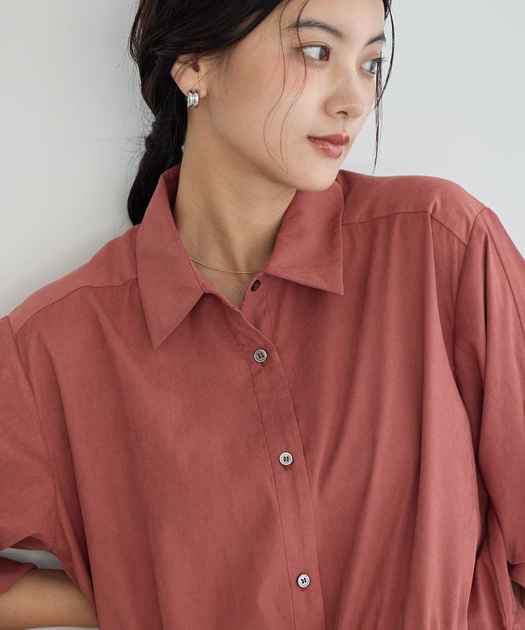 YECCA VECCA「【UVカット】2way袖バルーンワンピース」|ワンピース|
