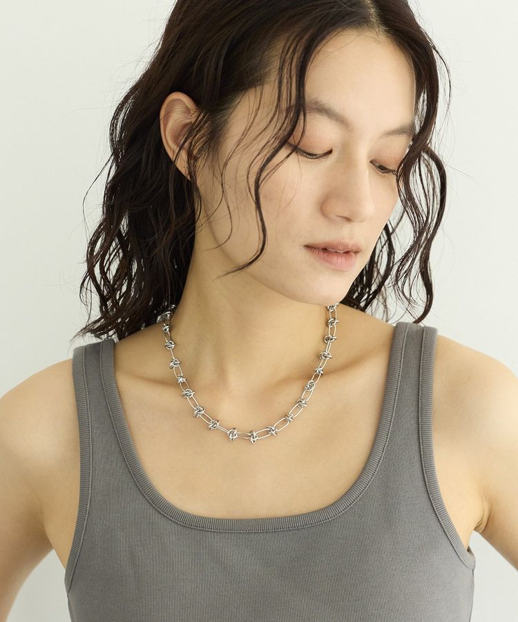 GARAGE OF GOOD CLOTHING「エンタングルチェーンネックレス」|ネックレス|