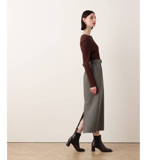 allureville「キーネックドッキングワンピース」|ワンピース|