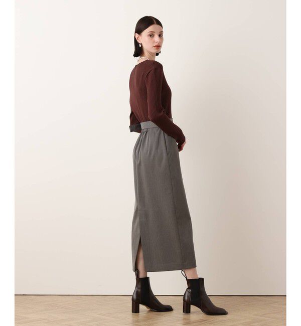 allureville「キーネックドッキングワンピース」|ワンピース|