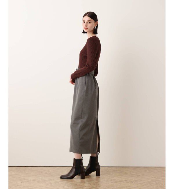 allureville「キーネックドッキングワンピース」|ワンピース|