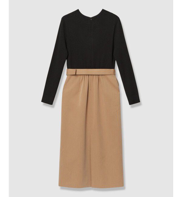 allureville「キーネックドッキングワンピース」|ワンピース|