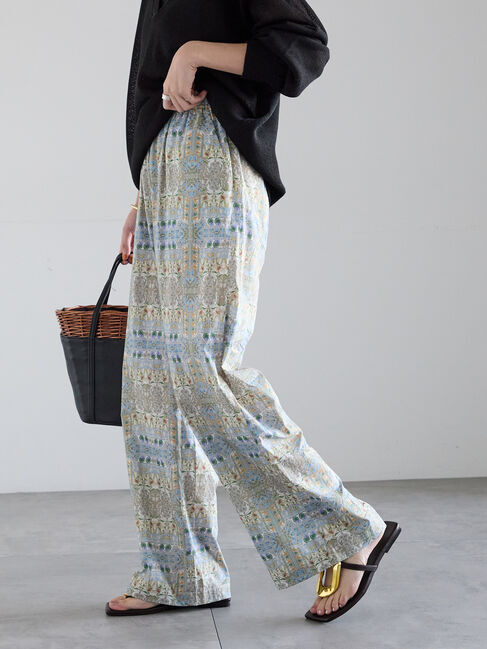 Te chichi「【LIBERTY FABRICS】イージーパンツ」|その他|