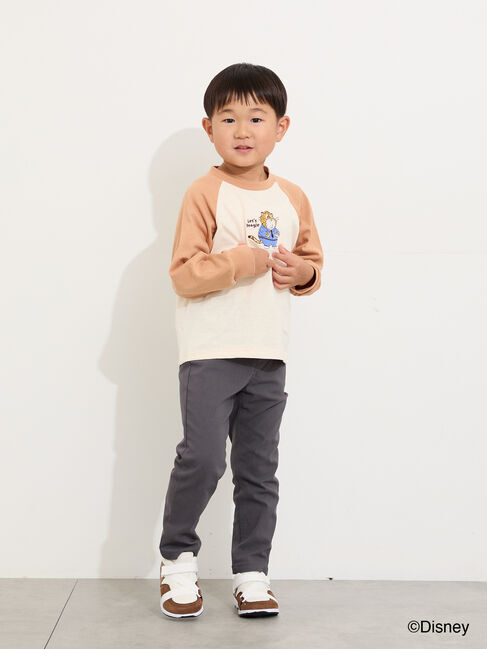 Samansa Mos2 Lagom「【Disney】ズートピア/刺繍入りラグランロンT」|Tシャツ・カットソー|