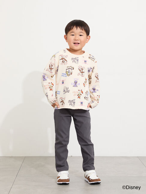 Samansa Mos2 Lagom「【Disney】ズートピア/総柄プリントロンT」|Tシャツ・カットソー|
