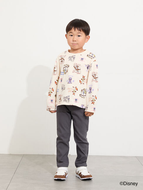 Samansa Mos2 Lagom「【Disney】ズートピア/総柄プリントロンT」|Tシャツ・カットソー|